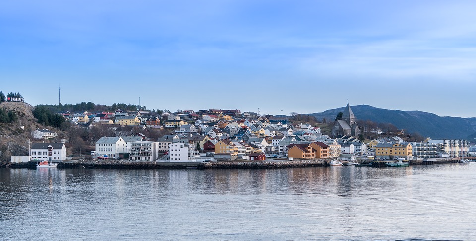 Pueblo de Kristiansund, Noruega. Foto: Pixabay