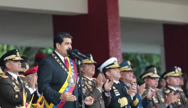 Maduro afirmó que los altos mandos militares le reiteraron su lealtad. Foto ilustrativa de archivo.