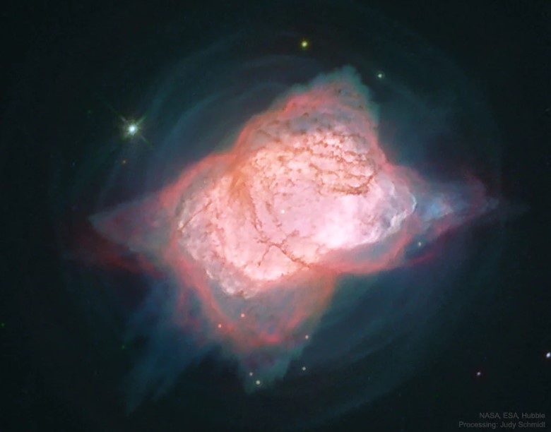Nebulosa planetaria NGC 7027. Foto: NASA / ESA /Judy Schmidt