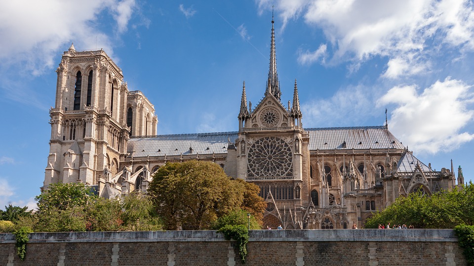 Así era la catedral de Notre Dame antes del incendio. Foto: Pixabay