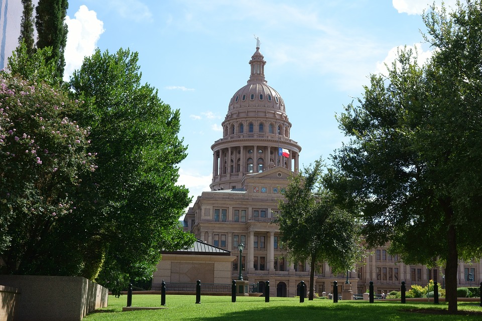 Capitolio de Texas, sede del congreso estatal. Foto: Pixabay