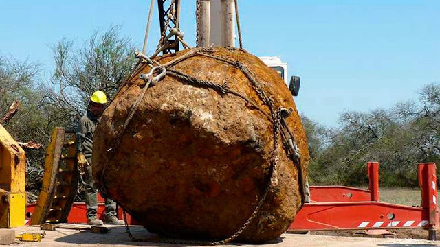 30-ton meteorite uncovered in Argentina