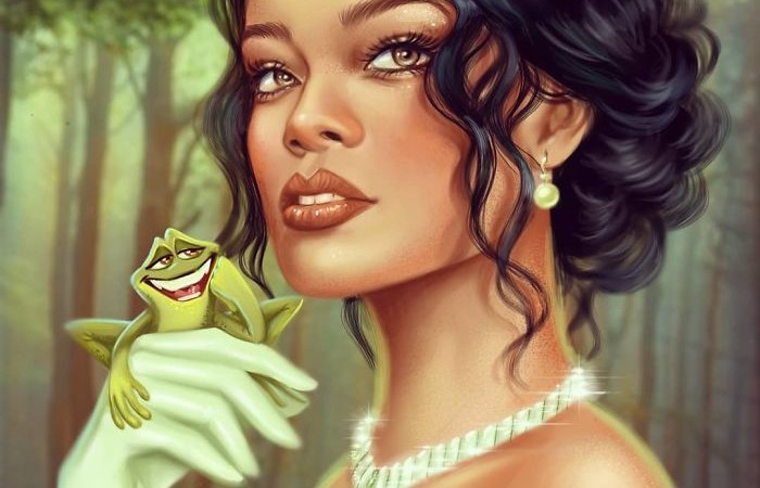 Rihanna como Tiana