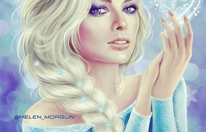 Margot Robbie como Elsa