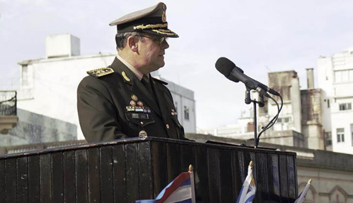 Comandante en jefe del Ejército, Claudio Feola. Foto: Ejército Nacional.