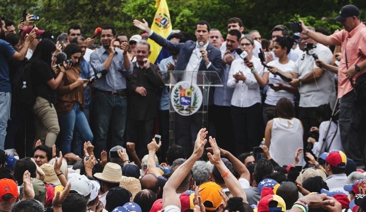 Guaidó solicitará ayuda militar al Comando Sur de Estados Unidos