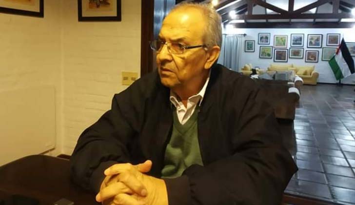 Embajador palestino en Uruguay, Walid Abdel – Rahim.