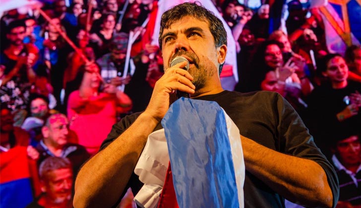 Óscar Andrade convoca a votar contra las desigualdades.