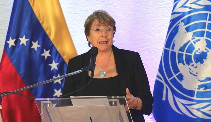 Bachelet deja instalada comisión de DD.HH. en Venezuela