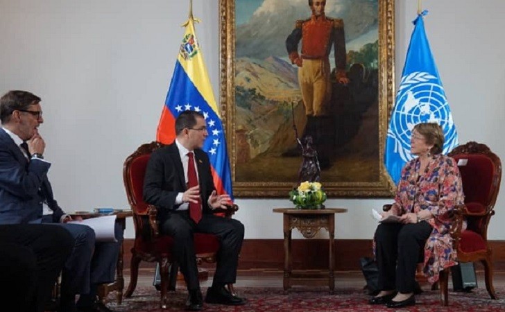 Michelle Bachelet realiza su primera visita a Venezuela como Alta Comisionada de la ONU