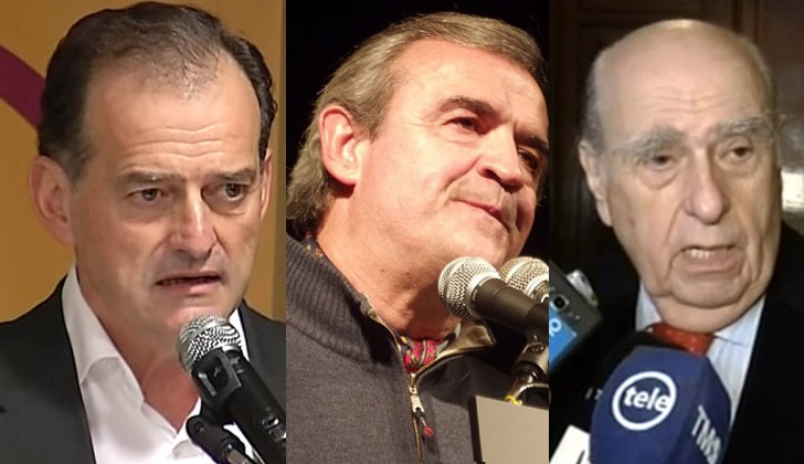 Guido Manini Ríos, Jorge Larrañaga y Julio María Sanguinetti, se pronunciaron sobre la fuga de Rocco Morabito.