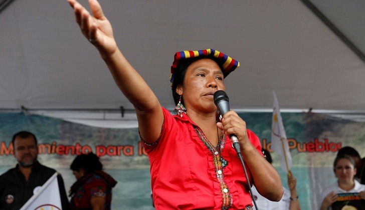 Thelma Cabrera, candidata indígena que aspira a hacer historia en Guatemala.