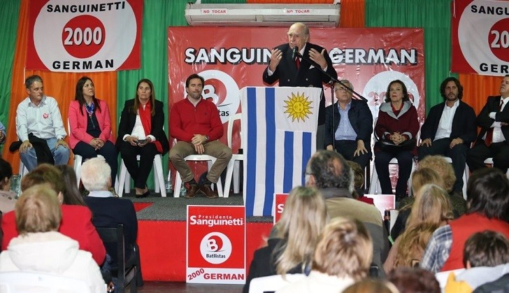Sanguinetti: Hablar de derogar Ley de Caducidad es un argumento electoral sin valor jurídico. Foto: Maldonado Noticias
