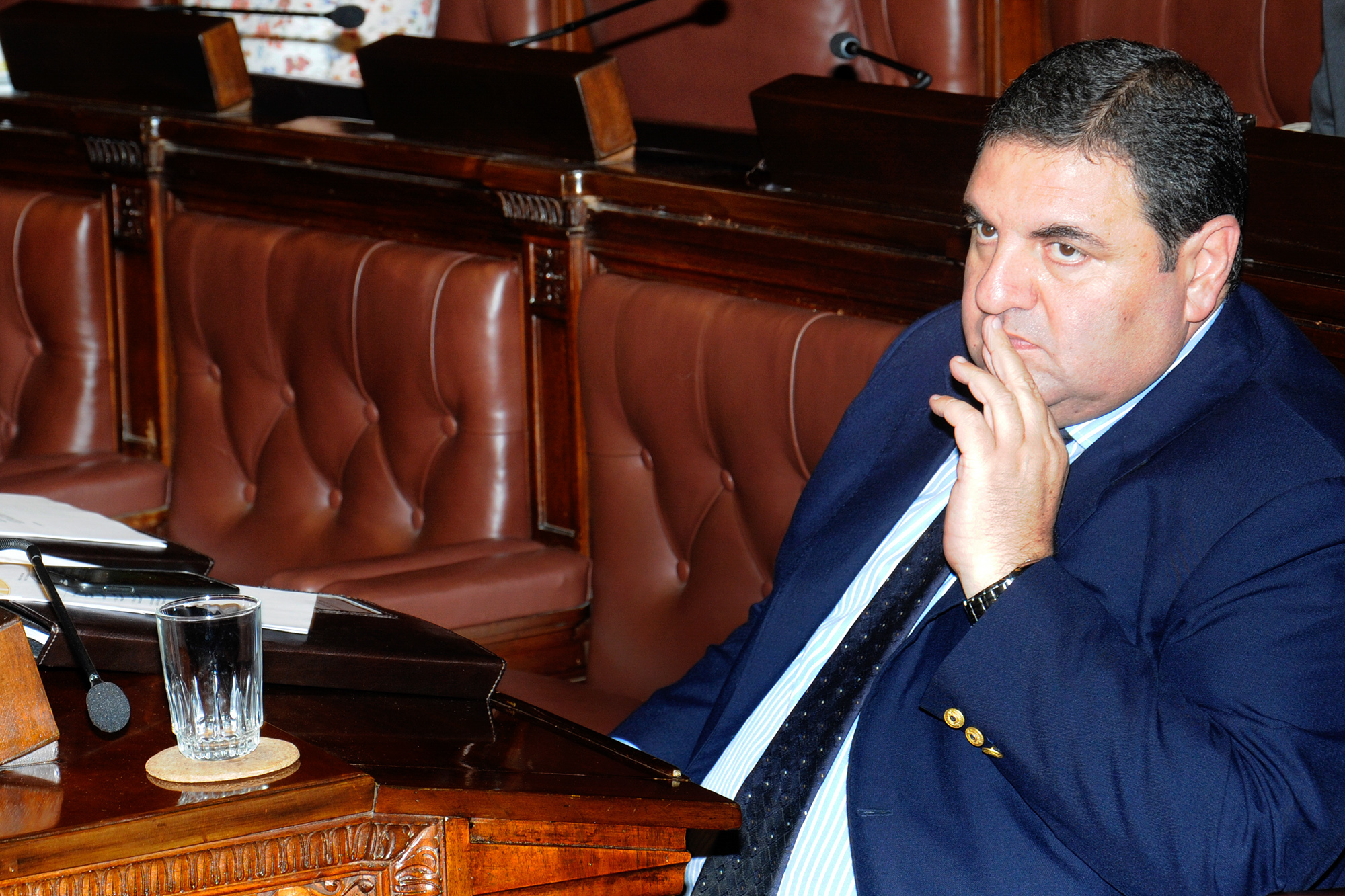 Antonio Zoulamian, ex diputado del Partido Nacional. Foto cortesía del servicio fotográfico del Parlamento del Uruguay