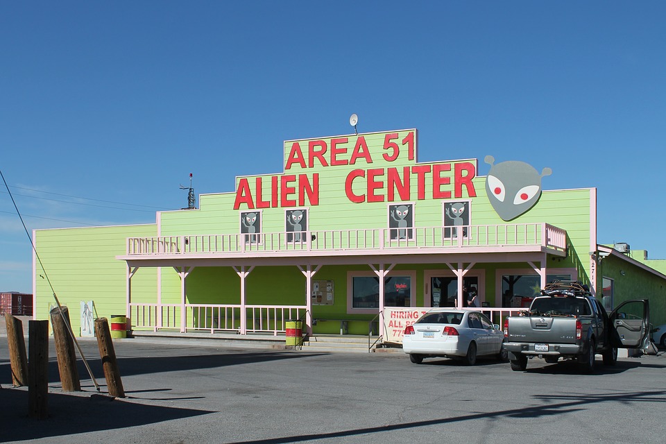 Los alrededores del Área 51 han sido un hervidero de atracciones turísticas por décadas. Foto: Pixabay