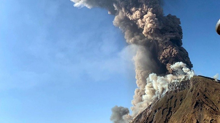 Italia: a explosión del volcán Stromboli causa al menos un muerto y un herido