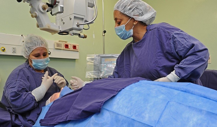 El Hospital de Ojos realizó casi 90.000 cirugías en 12 años. Foto: Presidencia