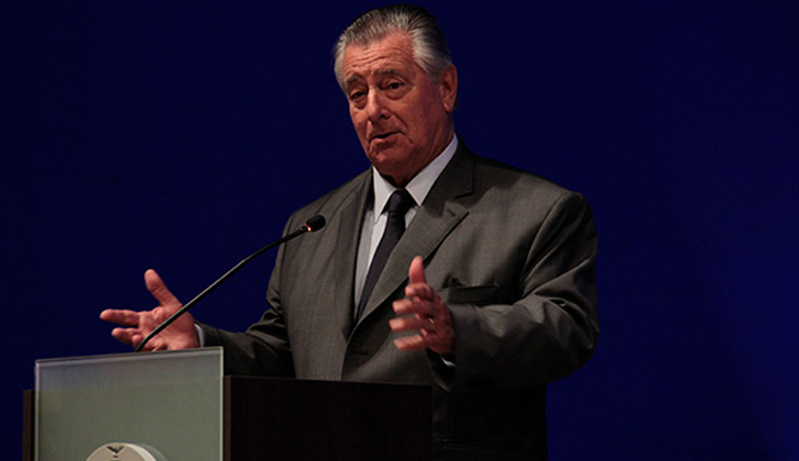 Ex ministro de Economía y Finanzas del Partido Nacional, Ignacio de Posada. Foto: Universidad Catlólica del Uruguay. 
