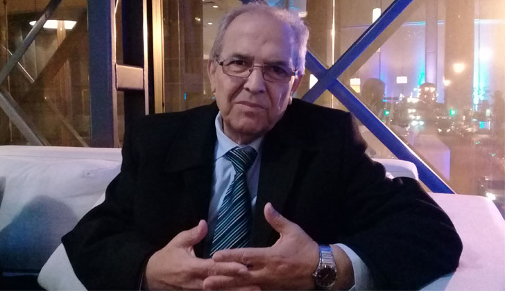 Embajador del Estado de Palestina en Uruguay, Walid Abdel- Rahim. Foto: LARED21. 