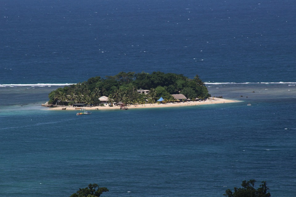Una pequeña isleta en Vanuatu, una nación insular del océano Pacífico. Foto: Pixabay