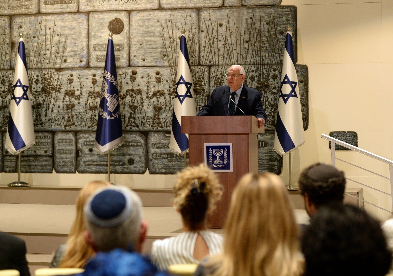 Reuven Rivlin, presidente de Israel. Foto: Twitter / Reuven Rivlin