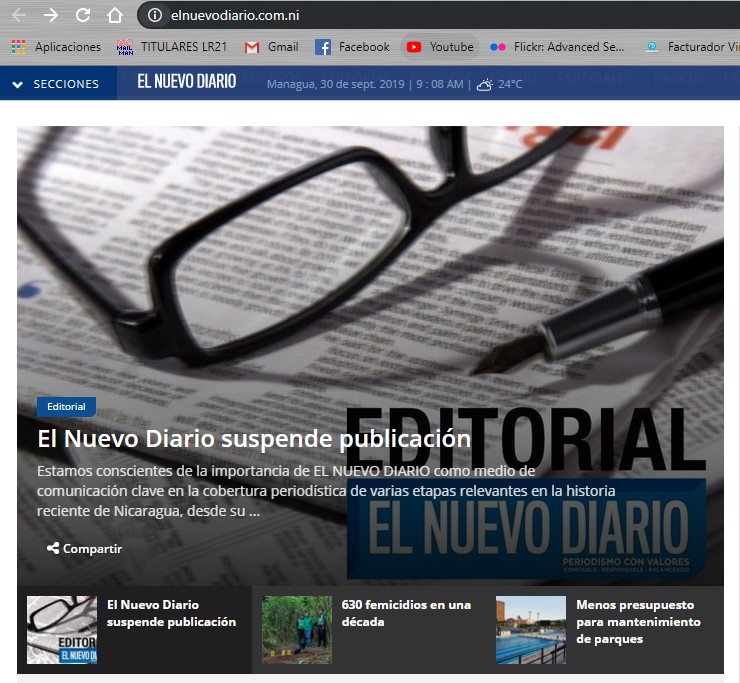 el nuevo diario nicaragua