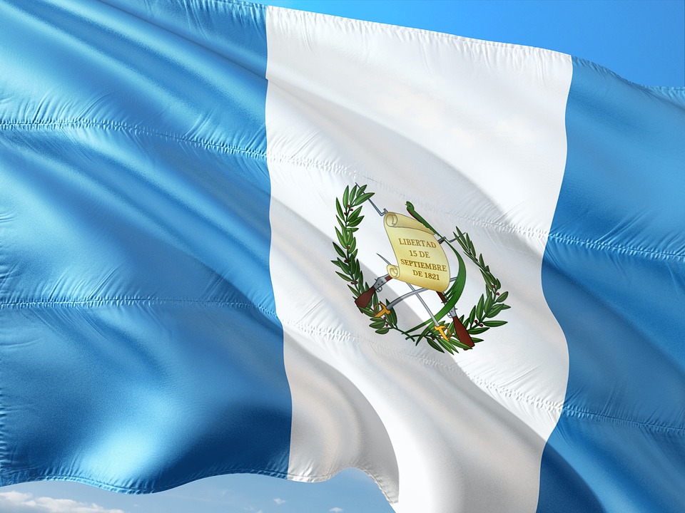 Bandera de Guatemala. Foto: Pixabay