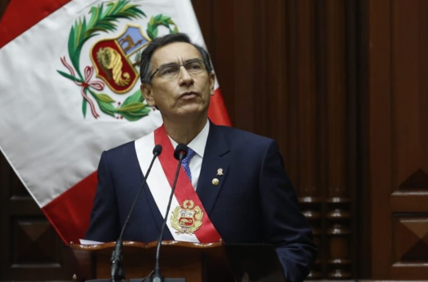 Martín Vizcarra, presidente de Perú. Foto: Twitter / Martín Vizcarra