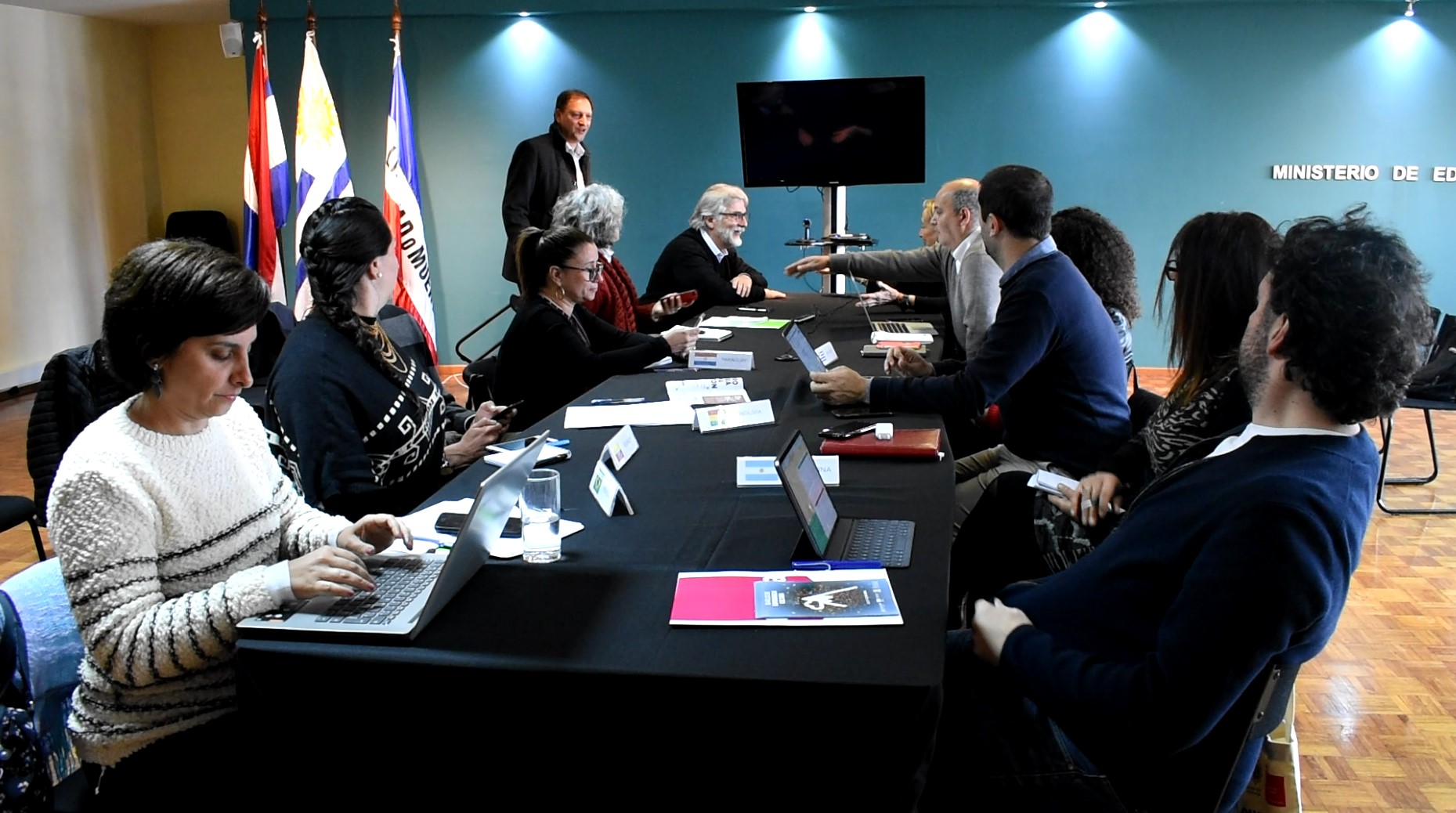 La reunión de expertos del MICSUR tuvo lugar el pasado 6 de setiembre en el MEC, en Ciudad Vieja. Foto: Carlos Loría / LARED21