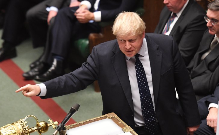 El primer ministro Boris Johnson se dirige al parlamento británico ©UK Parliament / Jessica Taylor