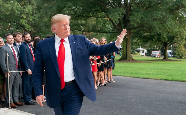 Presidente Trump regresa a la Casa Blanca / Foto: The White House