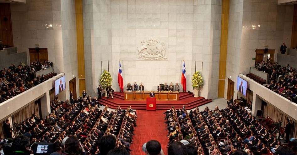 Congreso Nacional de Chile. Foto: Wikimedia Commons