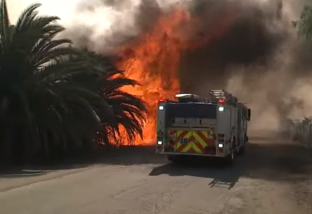 fuegos california