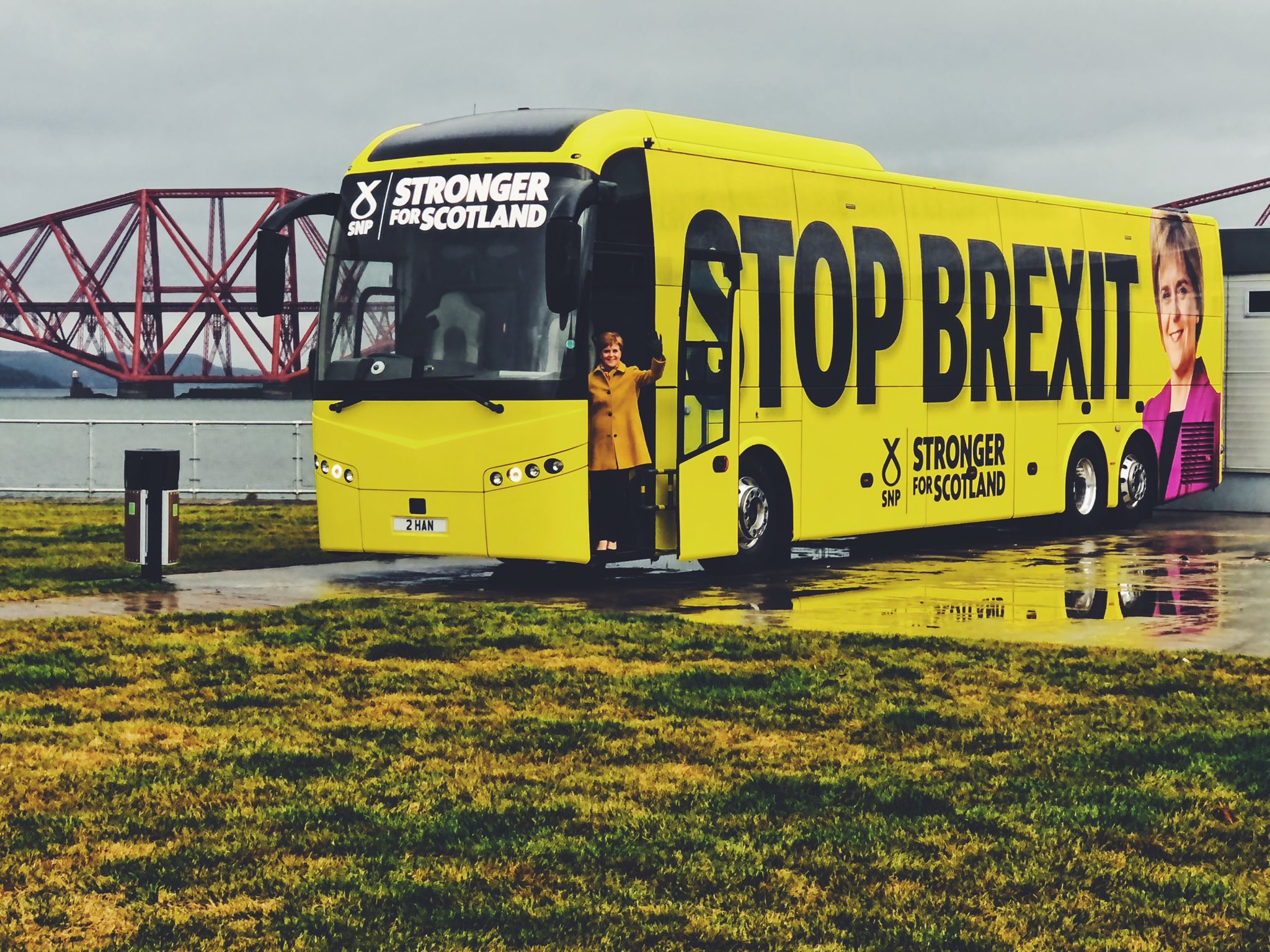 Nicola Sturgeon recorre Escocia buscando detener el Brexit o bien separar a su país del Reino Unido. Foto: Twitter / Nicola Sturgeon