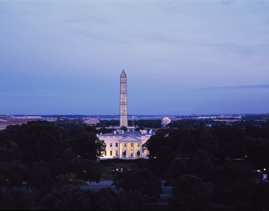 La Casa Blanca y el Obelisco en Washington D.C. Foto: Pixabay