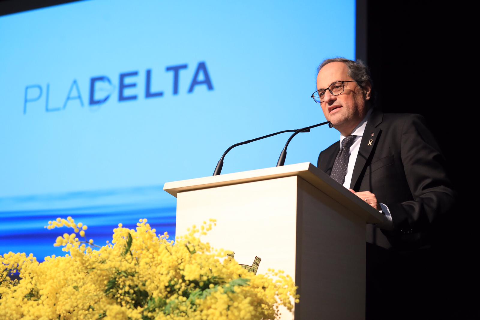 Quim Torra, presidente de la Generalitat de Cataluña. Foto: Twitter /Quim Torra i Pla