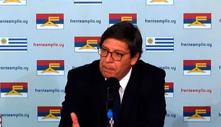 Javier Miranda, presidente del Frente Amplio. Foto de archivo