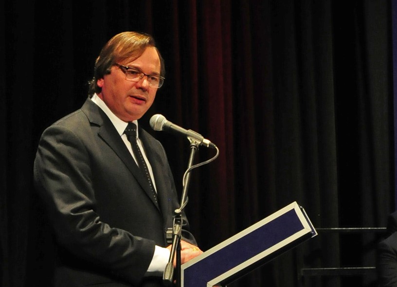 José Luis Falero, ministro del MTOP.
