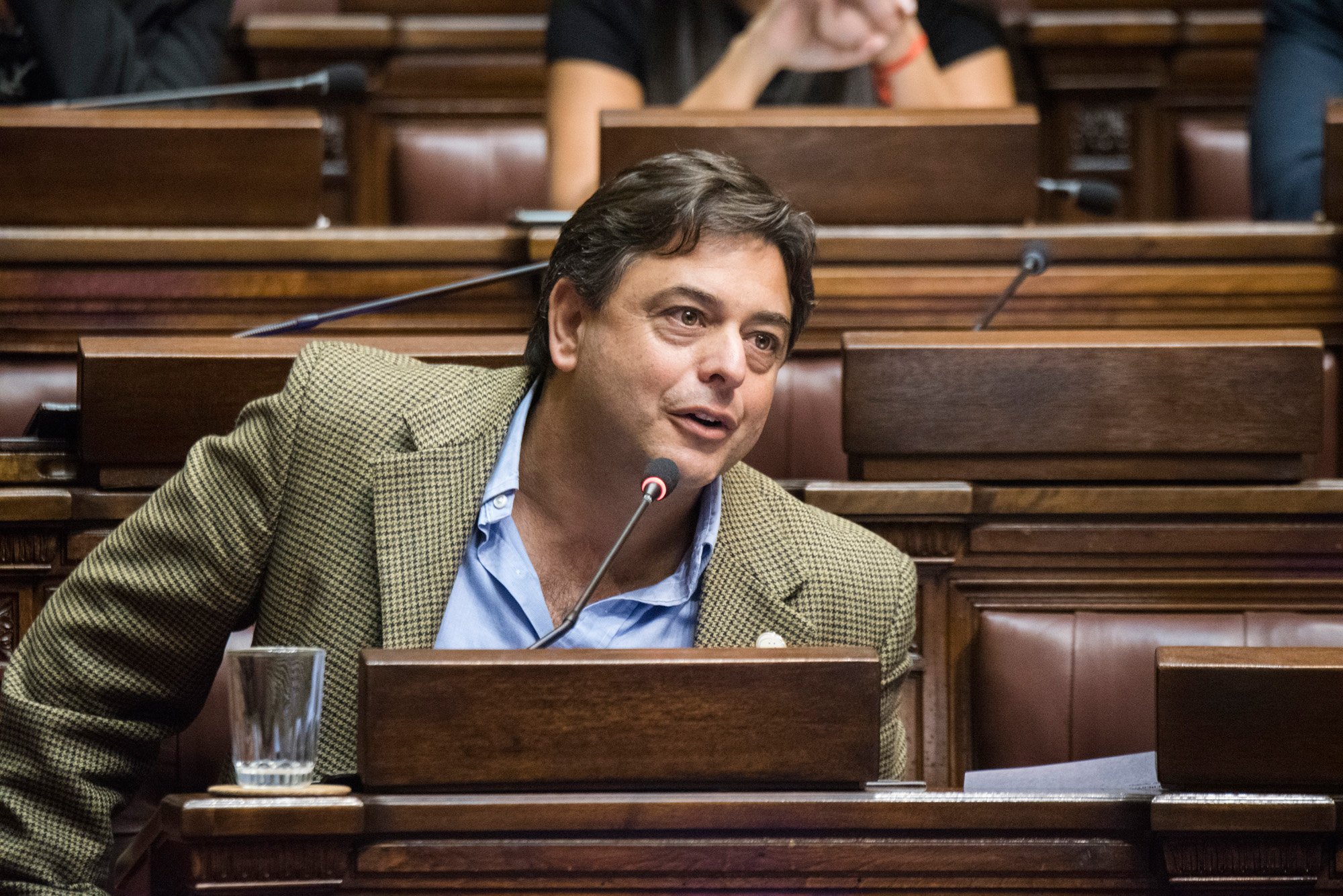Diputado del Partido de la Gente, Daniel Peña. Foto: Twitter /