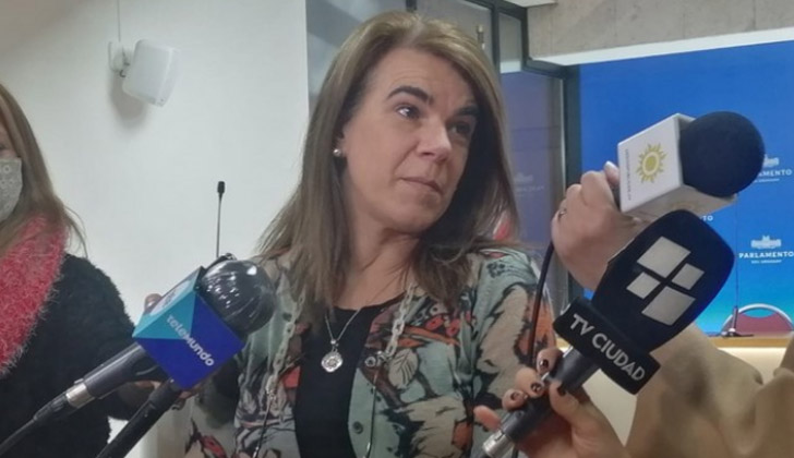 Senadora del Frente Amplio, Silvia Nane. Foto: FA.