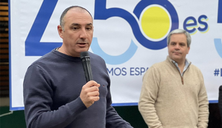 Carlos Albisu, presidente por Uruguay de la Comisión Técnica Mixta de Salto Grande.