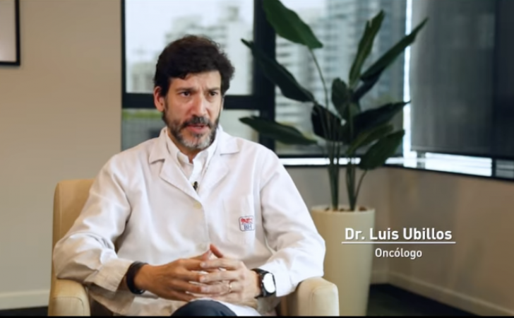Dr. Oncólogo Luis Ubillos.