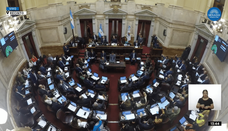 senado argentina aumento salarial