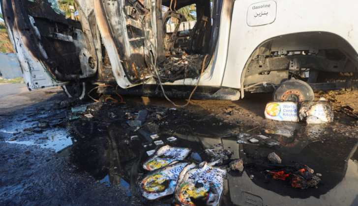 El convoy de World Central Kitchen fue atacado por el ejército israelí
