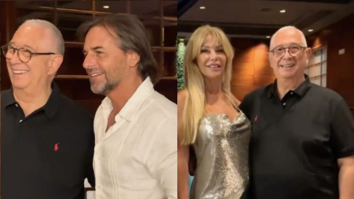 La afamada celebridad argentina Graciela Alfano, Luis Lacalle Pou y otros invitados se unieron a la festiva celebración en Punta del Este.