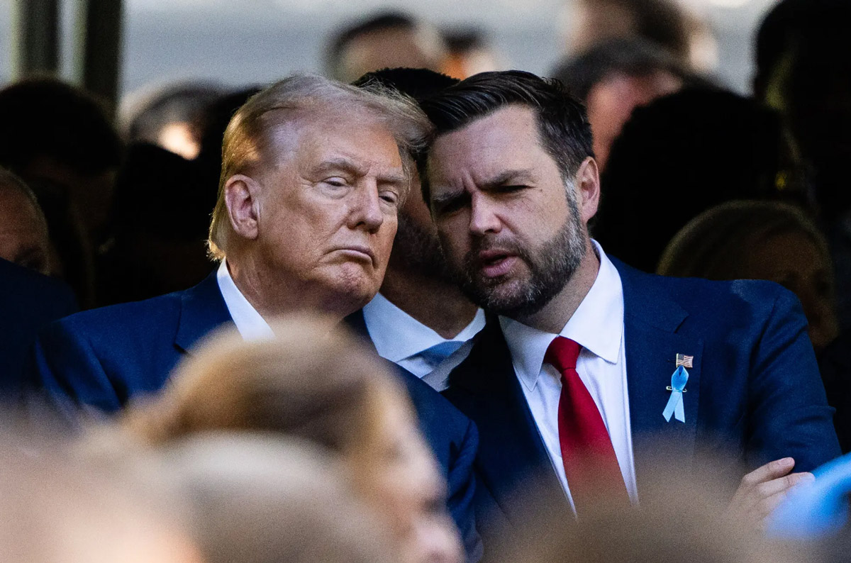 Trump junto JD Vance