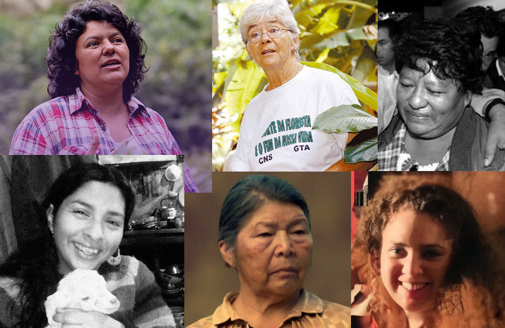 Estas son solo algunas de las mujeres que lucharon por los derechos ambientales de todos y todas desde su zona geográfica de nacimiento y su derecho al acceso y cuidado de su territorio natal.