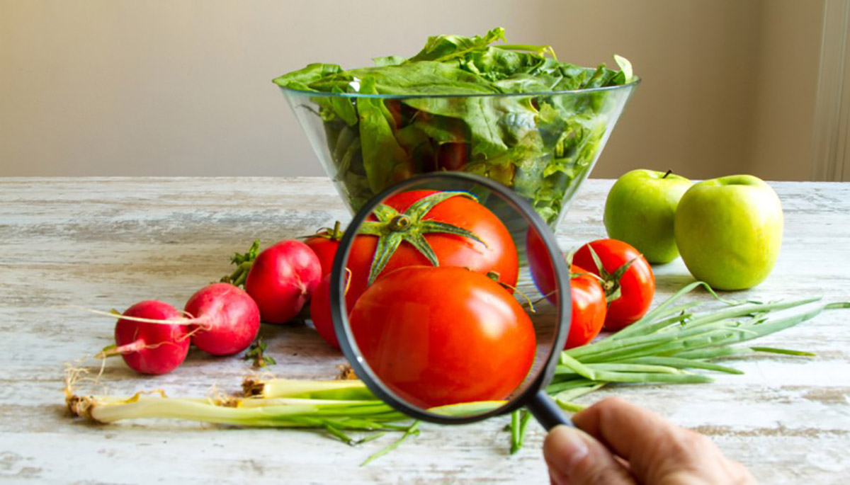Frutillas, tomates y