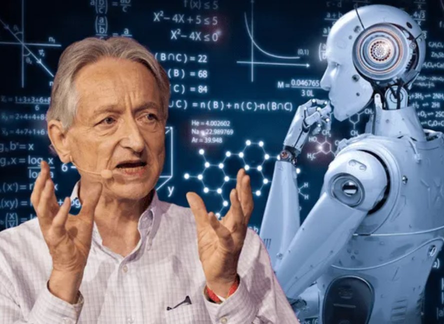 Geoffrey Hinton, pionero de la IA, advierte sobre el inminente riesgo de que las máquinas superen la inteligencia humana.