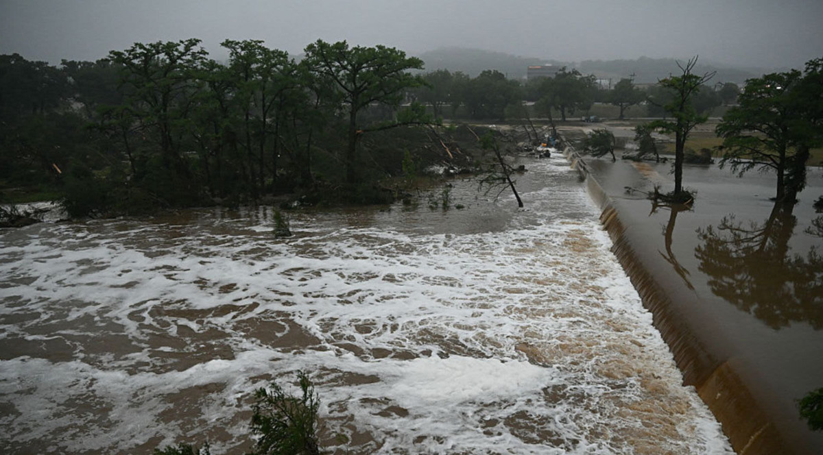 El rio desbordado